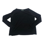 Playera Ralph Lauren Active Mujer Larga Color Negro Mediana
