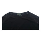 Playera Ralph Lauren Active Mujer Larga Color Negro Mediana