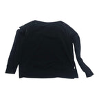 Playera Ralph Lauren Active Mujer Larga Color Negro Mediana