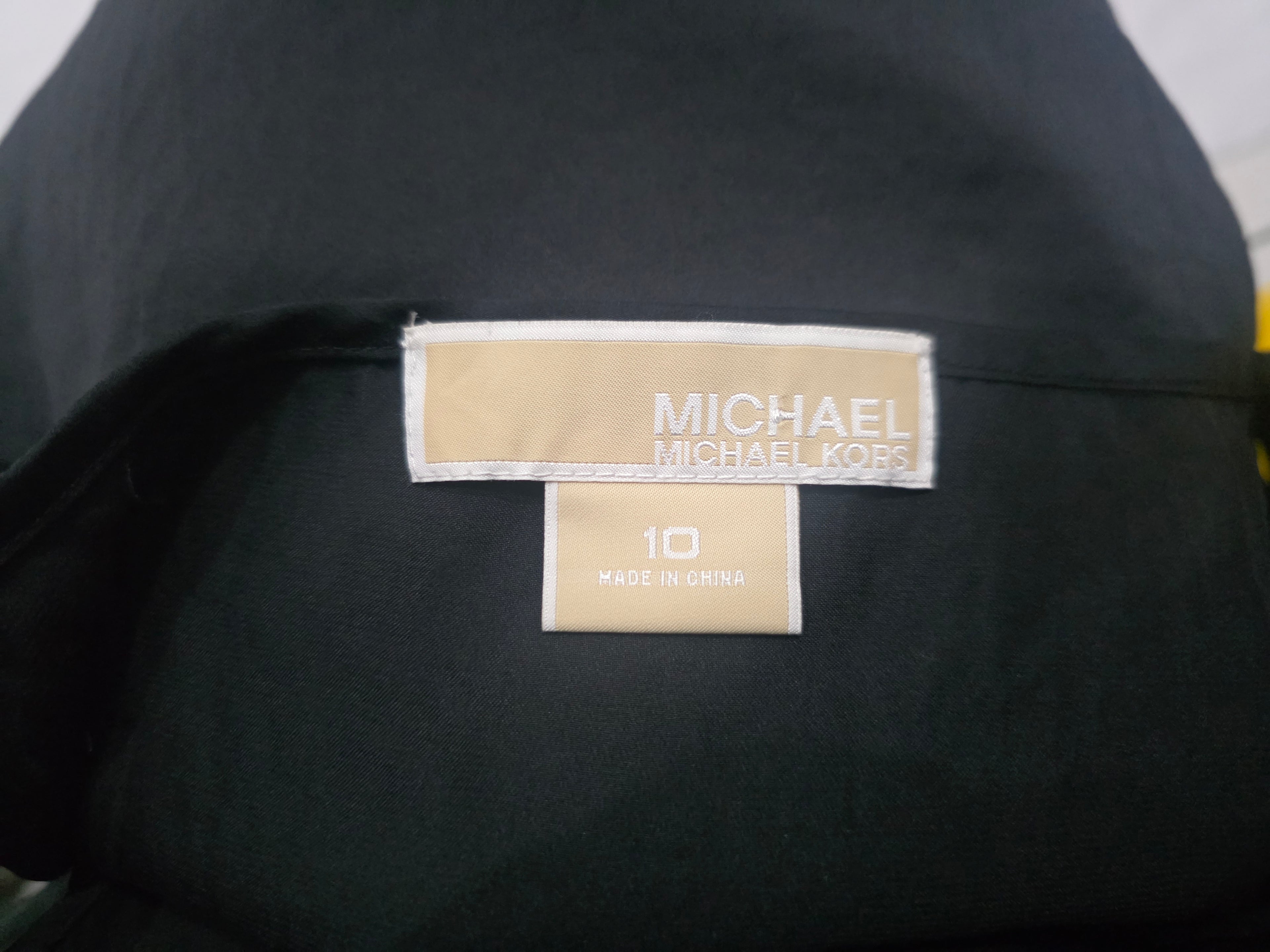 Blusa Michael Kors Mujer Talla Chica Color Negro Sin Mangas