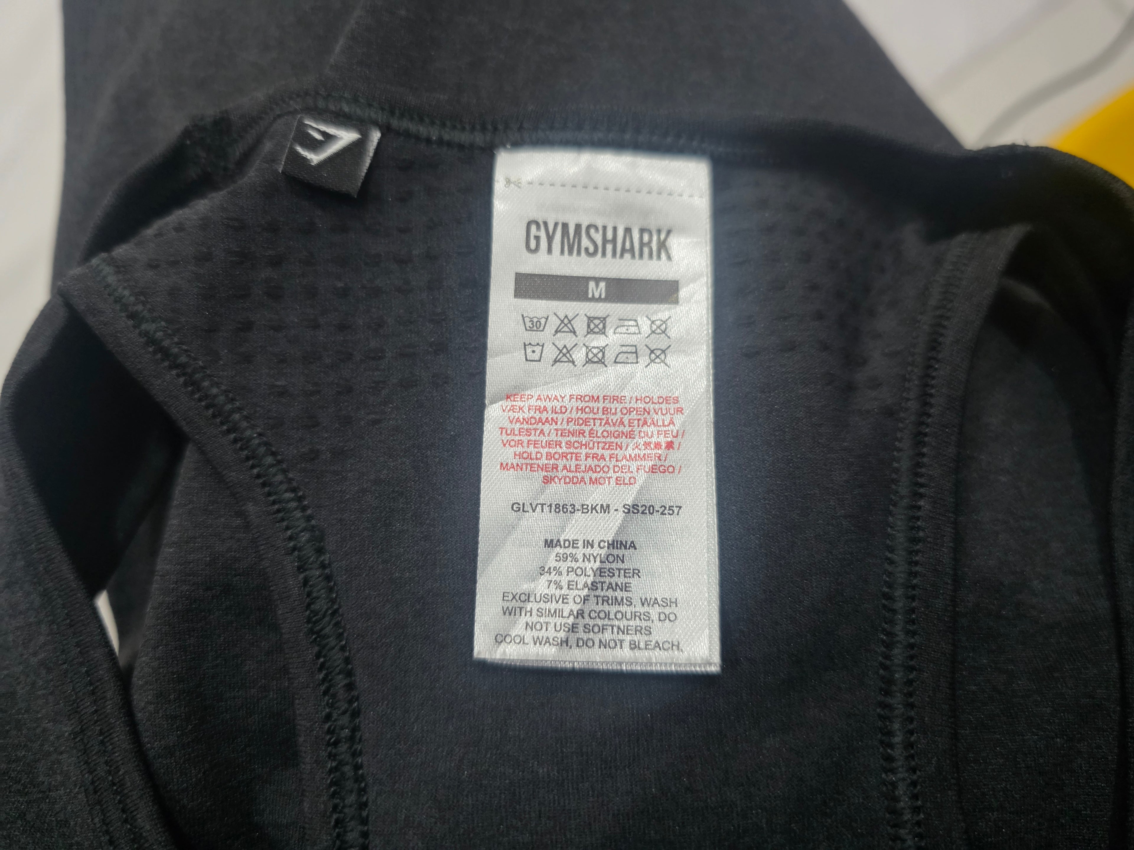 Playera Sin Mangas Gymshark De Mujer Mediana Gris Oscuro