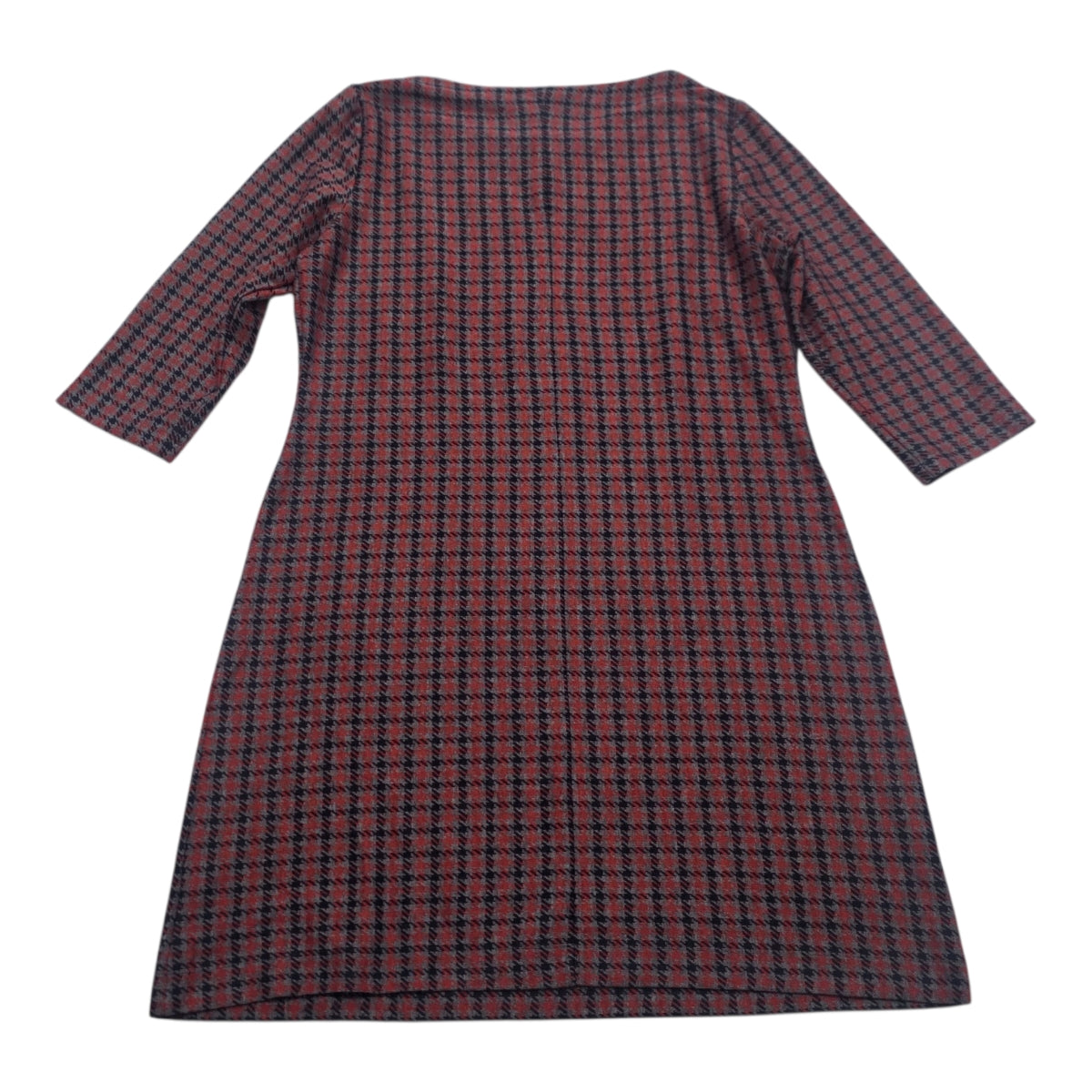 Vestido Tommy Hilfiger Mujer Talla 14 Rojo/azul A Cuadros