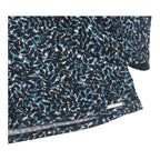 Blusa Michael Kors De Mujer Azul Con Figuras Manga Amplia