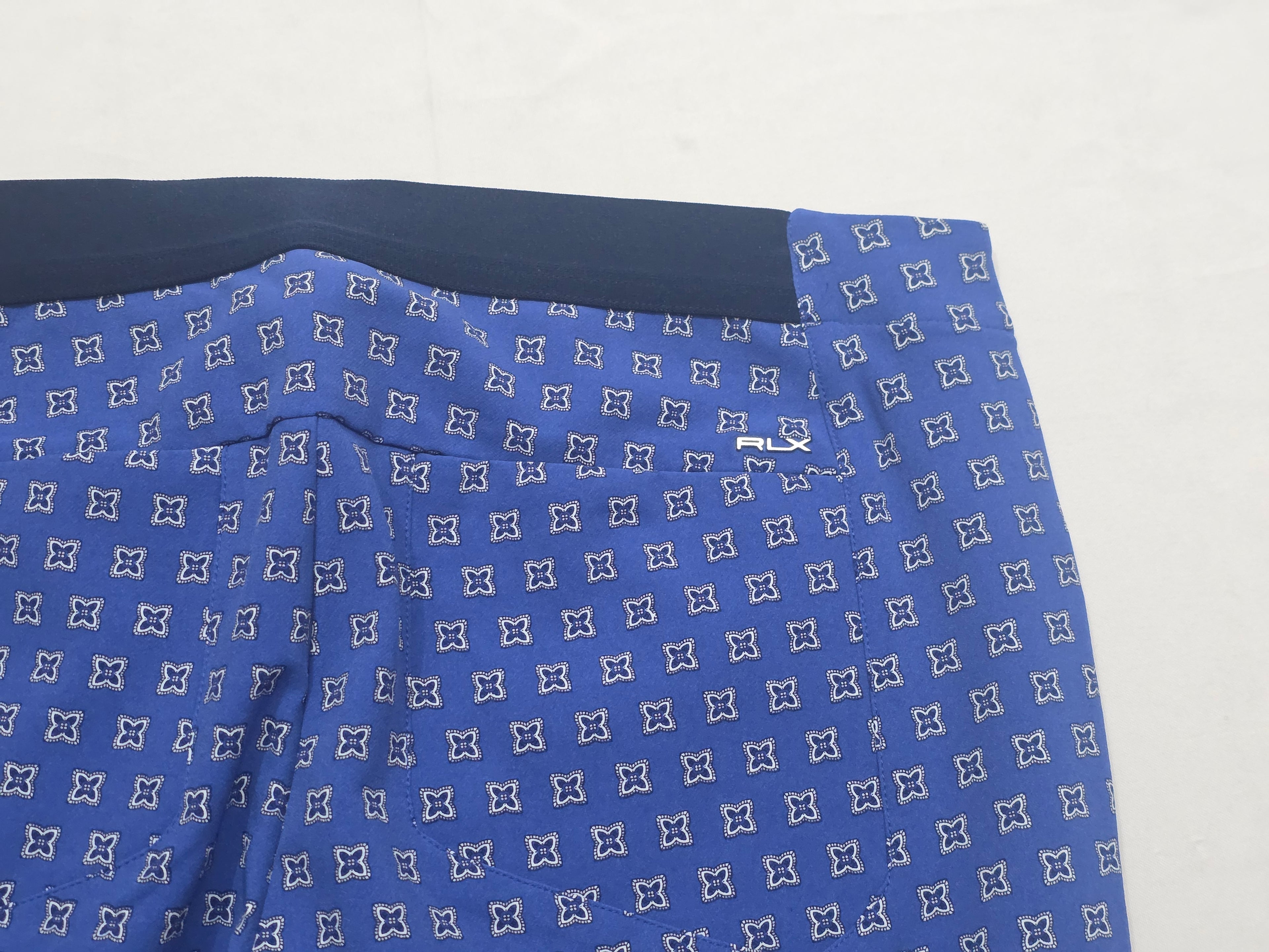 Pantalon Ralph Lauren X Azul Con Figuras