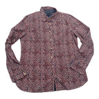 Camisa Mujer Tommy Hilfiger Azul/rojo Everybody Popeline