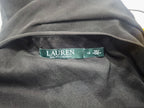 Vestido Ralph Lauren Escotado De Mujer Talla 12.color Negro