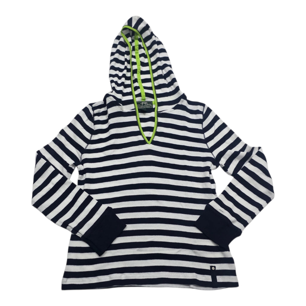 Sudadera Ralph Lauren Active Mujer Talla Grande Blanco/azul