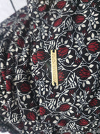 Blusa Michael Kors De Mujer Manga Larga Amplia Roja/cafe