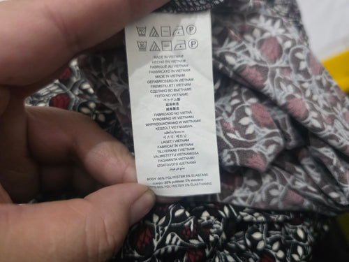 Blusa Michael Kors De Mujer Manga Larga Amplia Roja/cafe