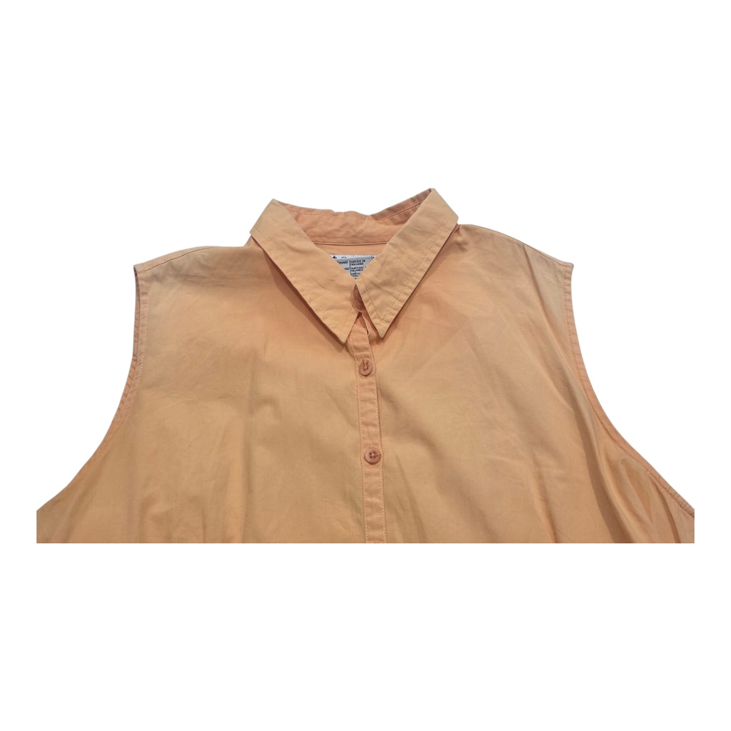 Camisa Columbia De Mujer Talla Extra Grande Naranja