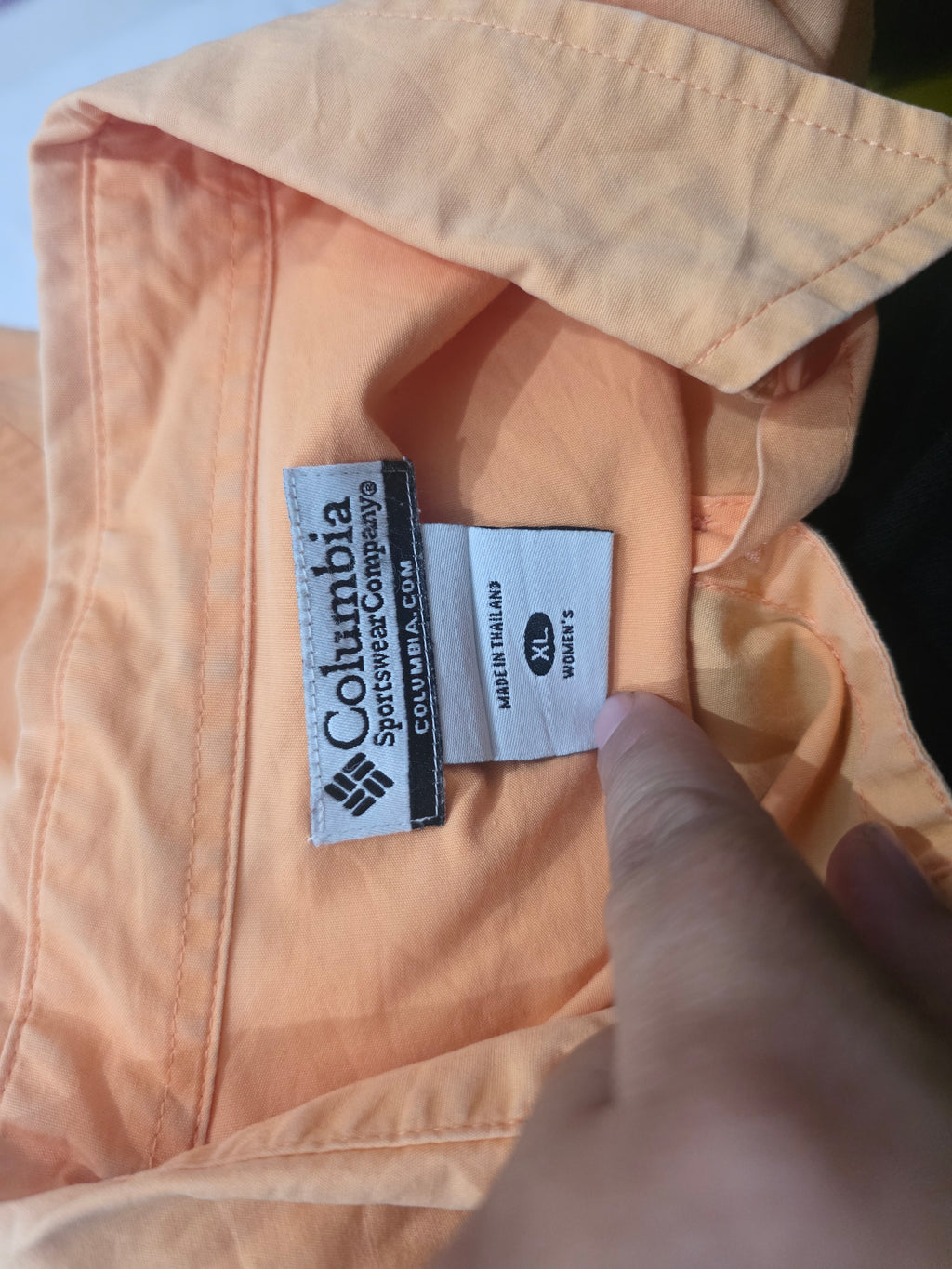 Camisa Columbia De Mujer Talla Extra Grande Naranja