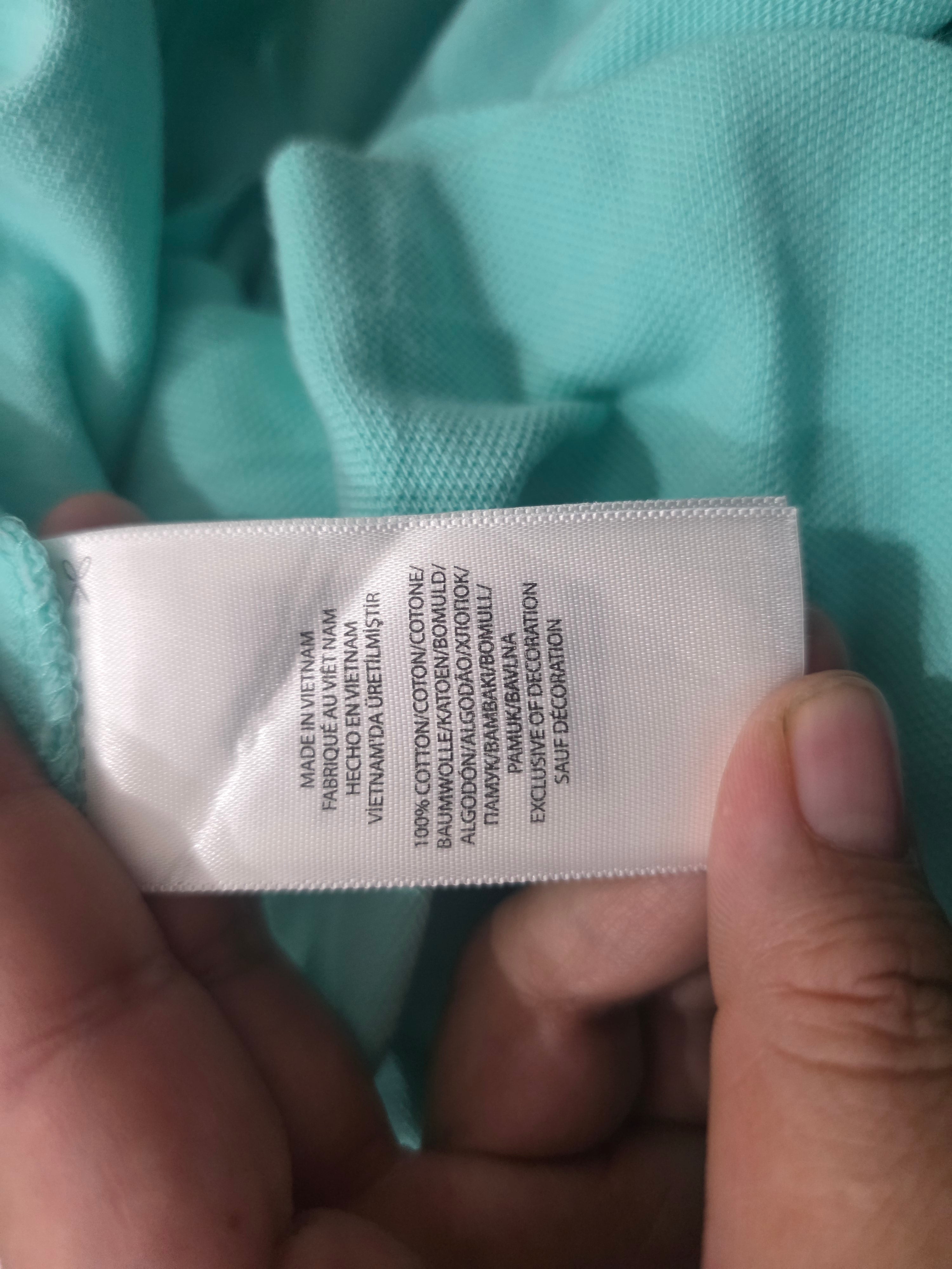 Vestido Polo Ralph Lauren Extra Grande Meshmini Menta Mujer