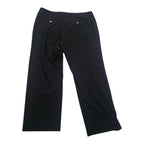 Pantalon Michael Kors Talla 20w De Vestir Negro Con Gris