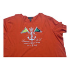 Playera Ralph Lauren De Mujer Talla 2x Color Naranja