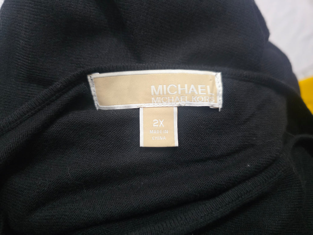 Sueter Michael Kors De Mujer Talla 2x Color Negro