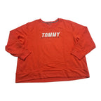 Sudadera Tommy Hilfiger De Mujer Naranja De Mujer Talla 2x