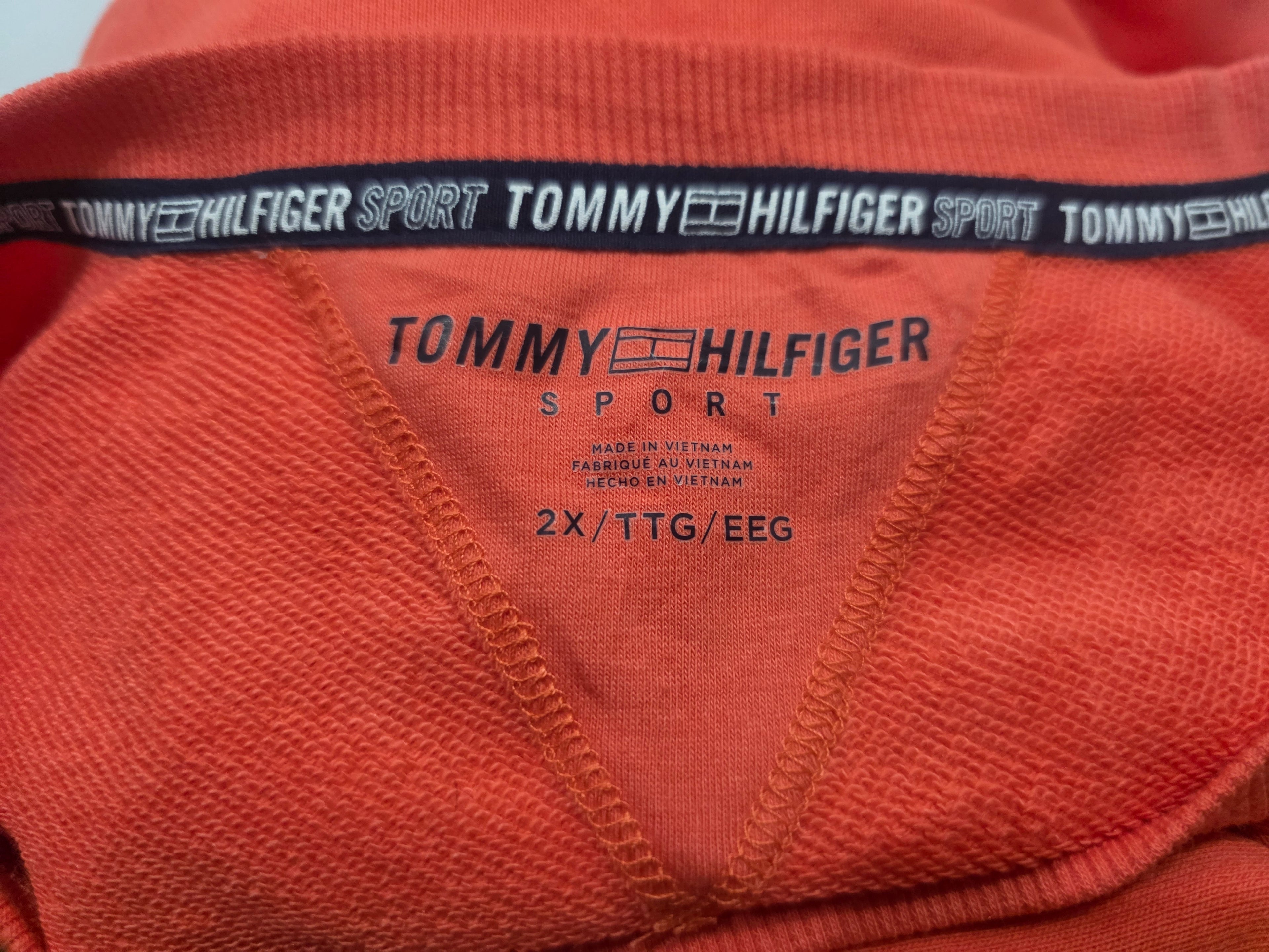 Sudadera Tommy Hilfiger De Mujer Naranja De Mujer Talla 2x