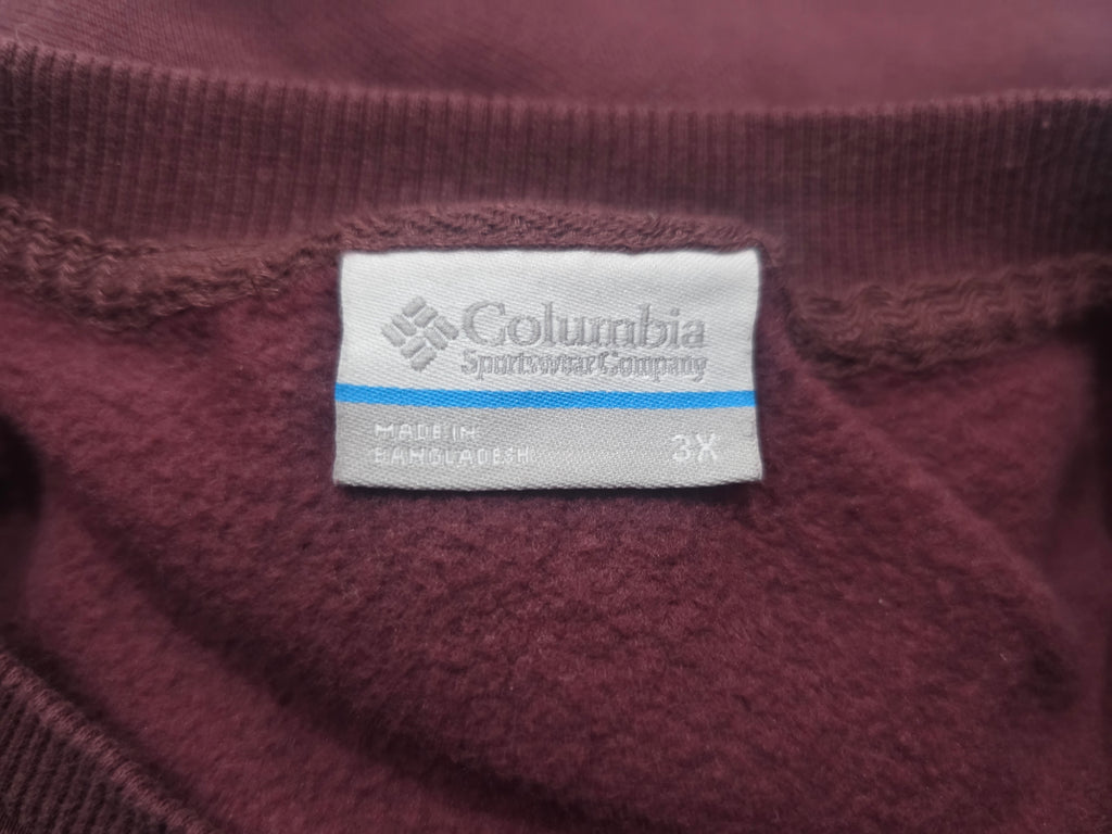 Sudadera Columbia Color Vino De Mujer Talla 2x