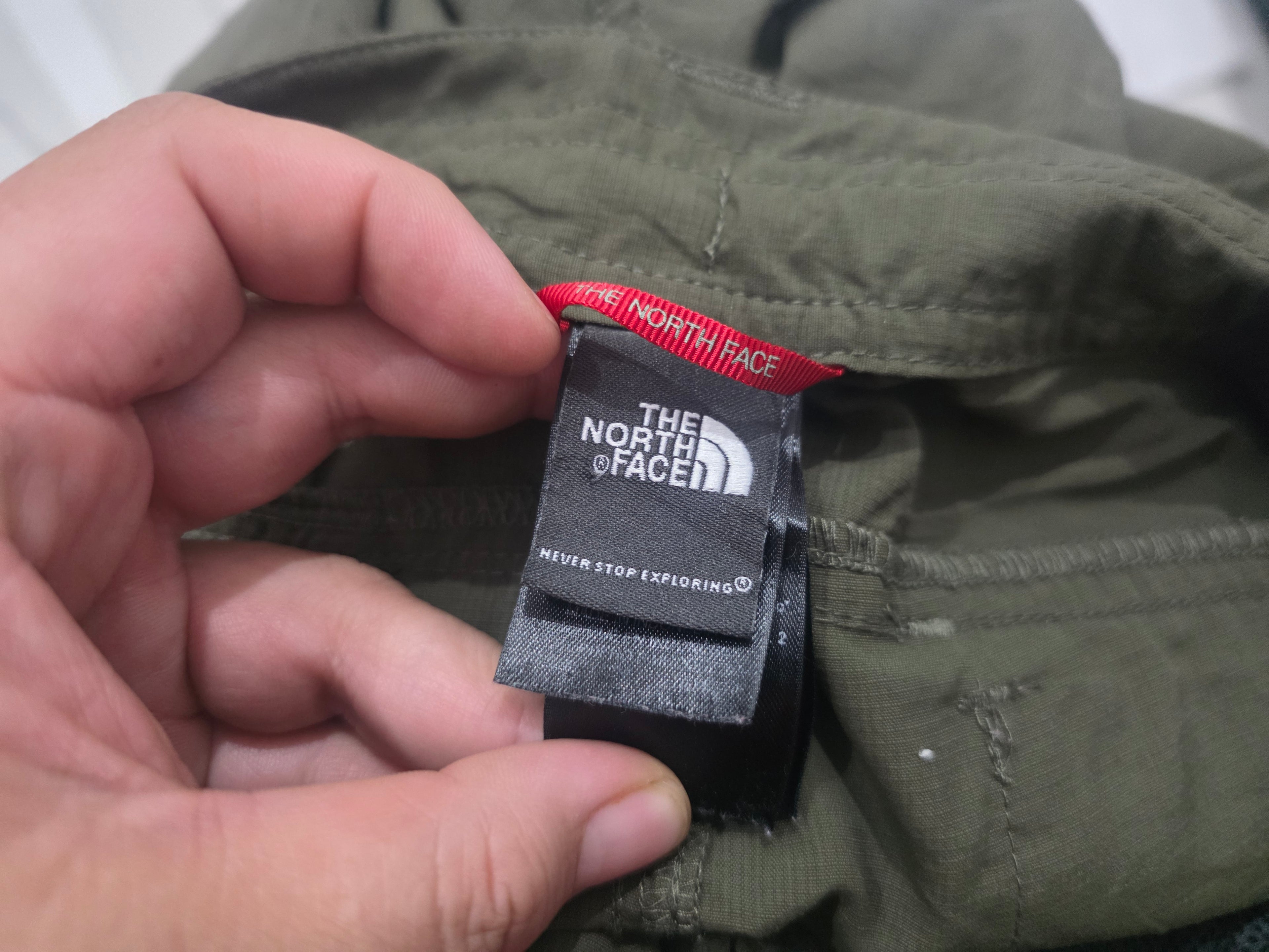 Pantalon The North Face Talla 2 Color Verde Oscuro
