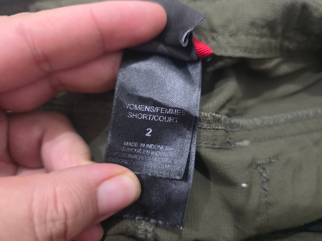 Pantalon The North Face Talla 2 Color Verde Oscuro