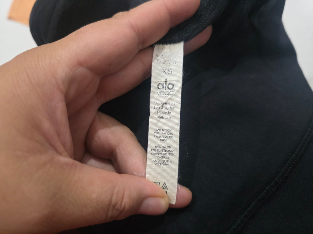 Legging Alo De Mujer Extra Chico Color Negro