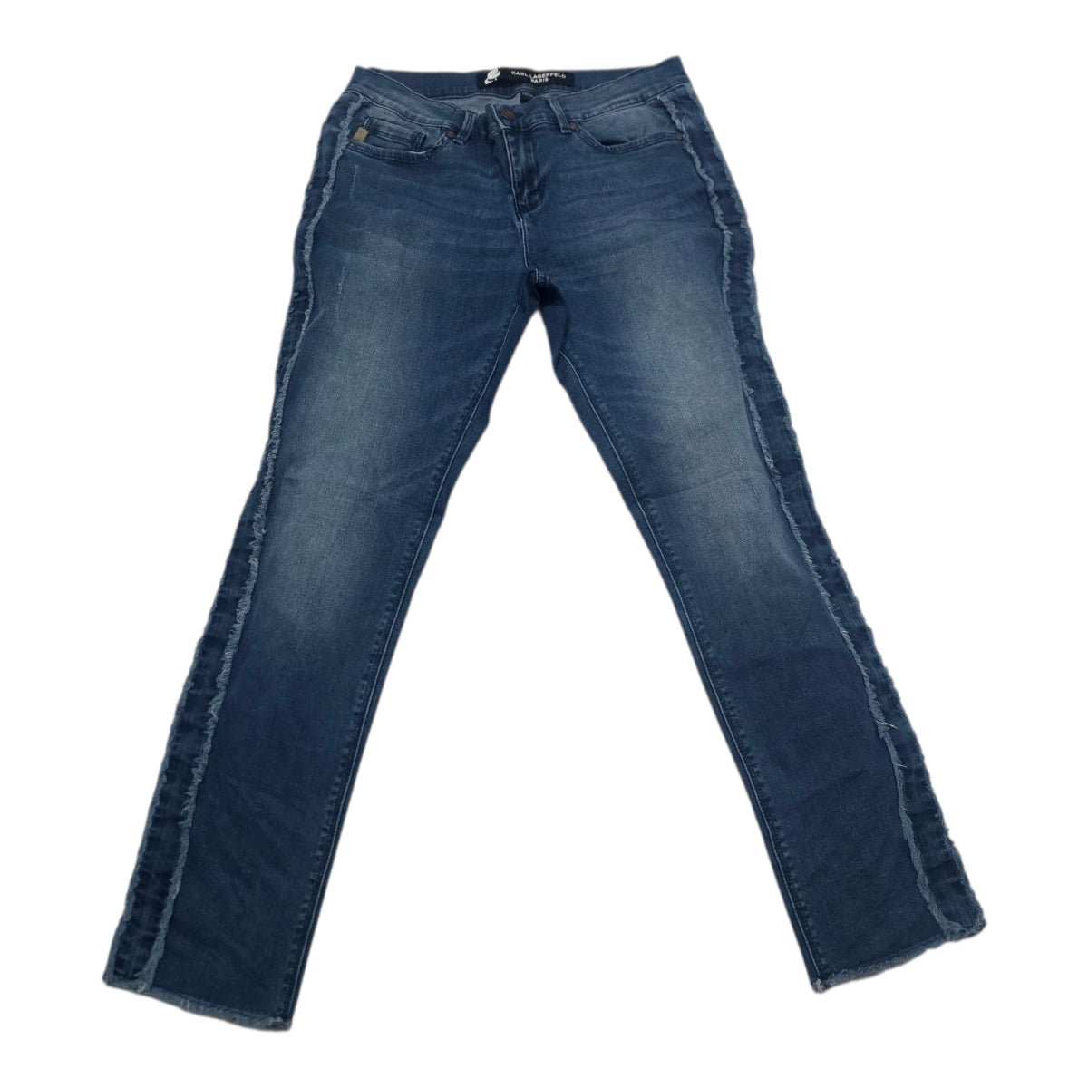 Pantalon Karl Lagerfeld De Mujer Talla 6 De Mezclilla Azul