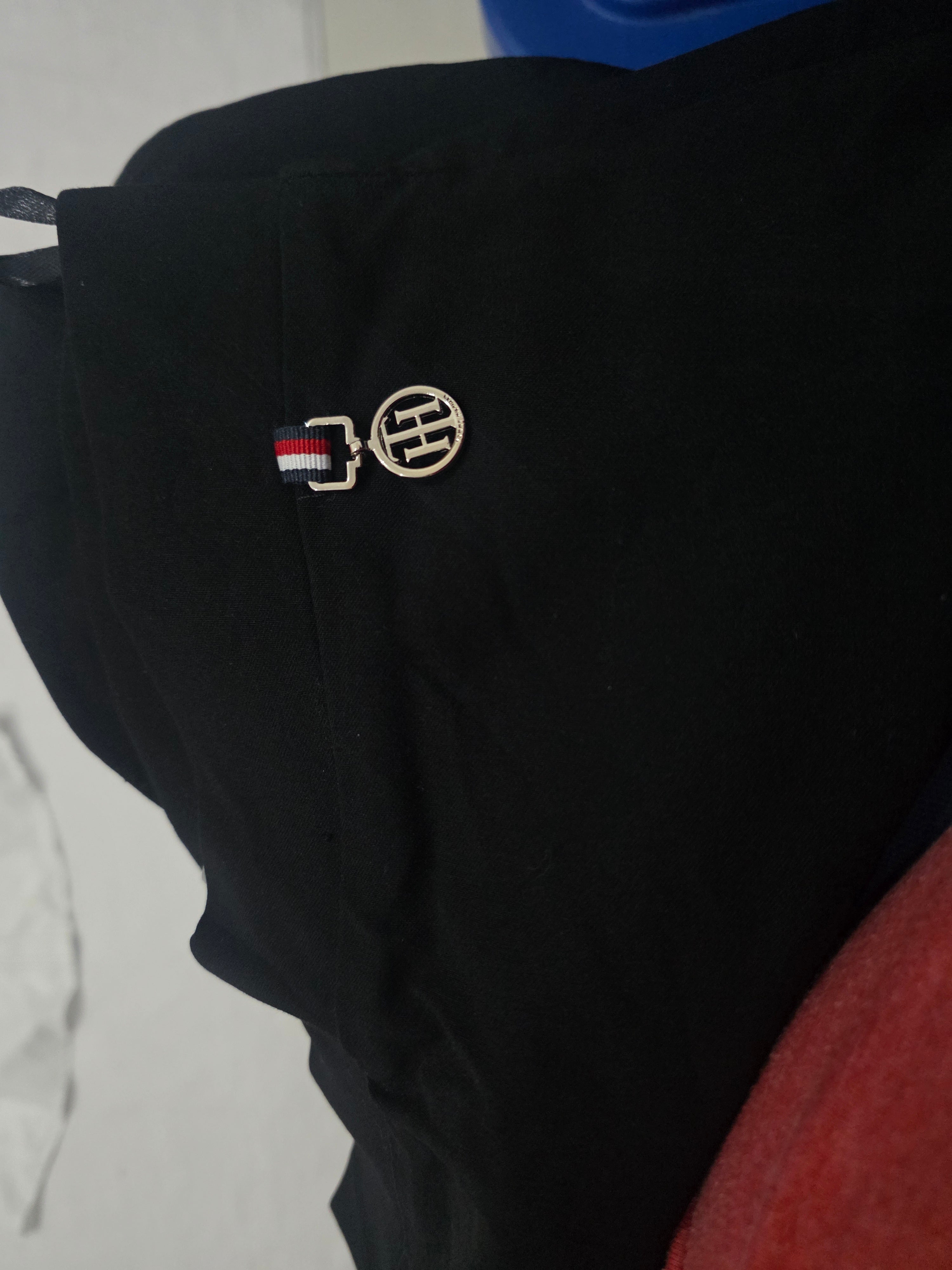 Legging De Vestir Tommy Hilfiger Mujer Chica Color Negro