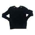 Sueter Michael Kors Chico Color Negro Con Cierres Dorados