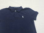 Vestido Polo Ralph Lauren Chico The Mesh Azul Poni Blanco
