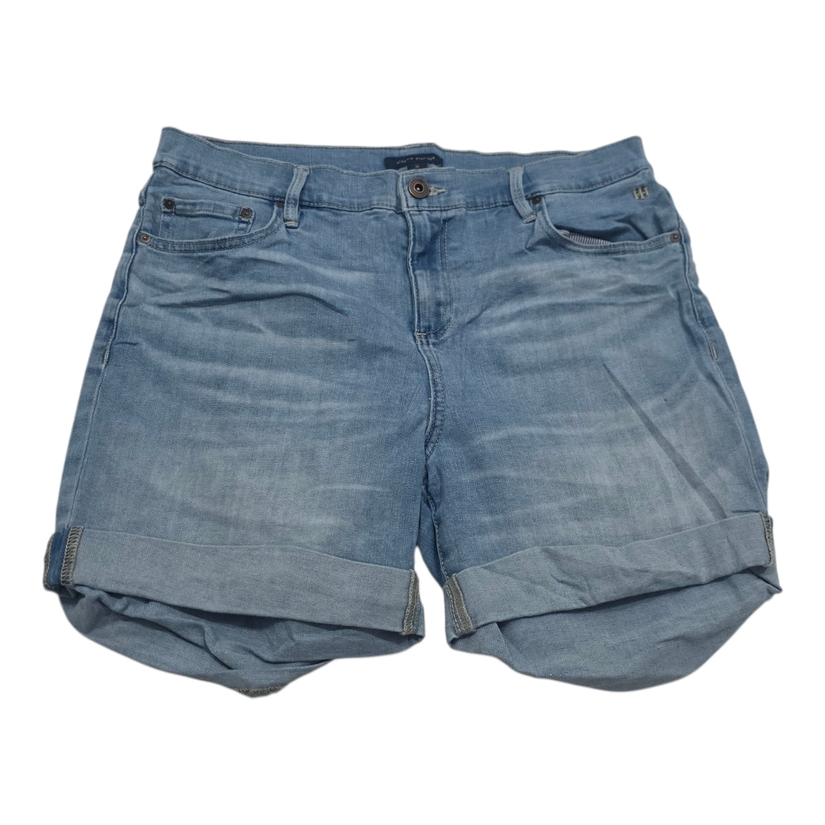 Short De Mezclilla Tommy Hilfiger De Mujer Talla 10 Azul