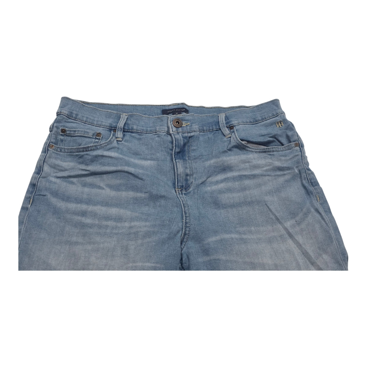 Short De Mezclilla Tommy Hilfiger De Mujer Talla 10 Azul