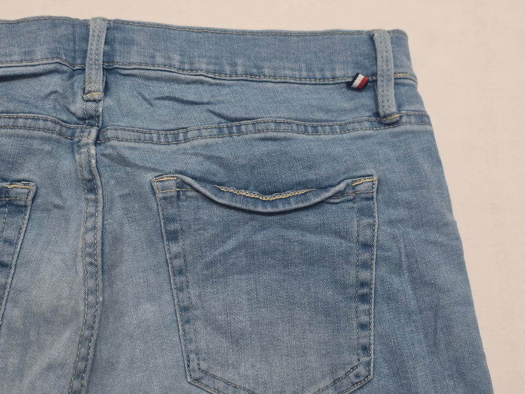 Short De Mezclilla Tommy Hilfiger De Mujer Talla 10 Azul
