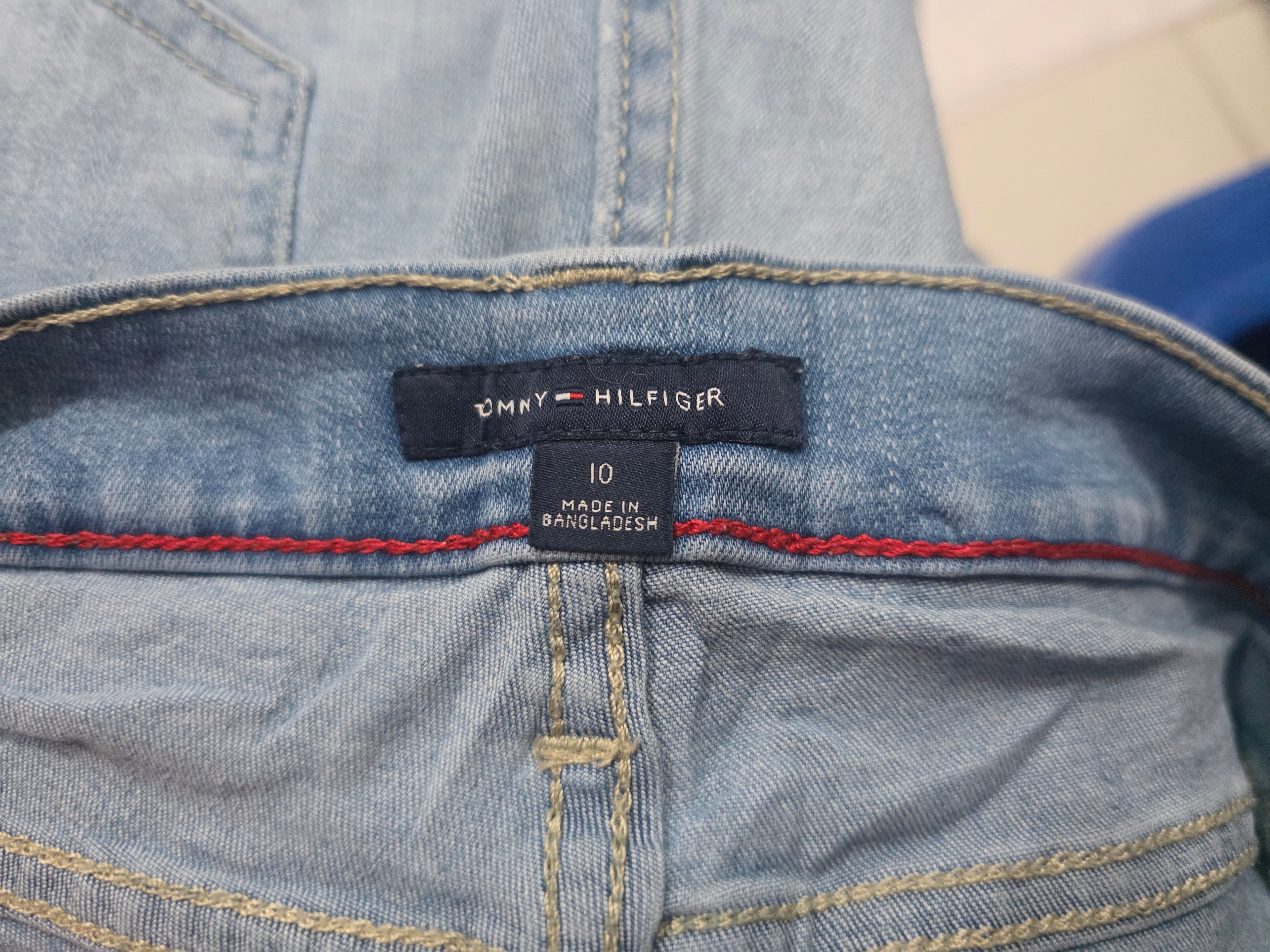 Short De Mezclilla Tommy Hilfiger De Mujer Talla 10 Azul