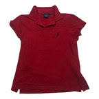Playera Ralph Lauren Sport Roja Dd Mujer Mediana