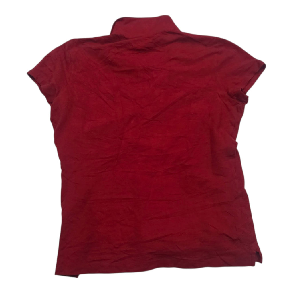 Playera Ralph Lauren Sport Roja Dd Mujer Mediana