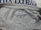 Playera Vineyard Vines Mujer Mediana Color Gris Manga Larga