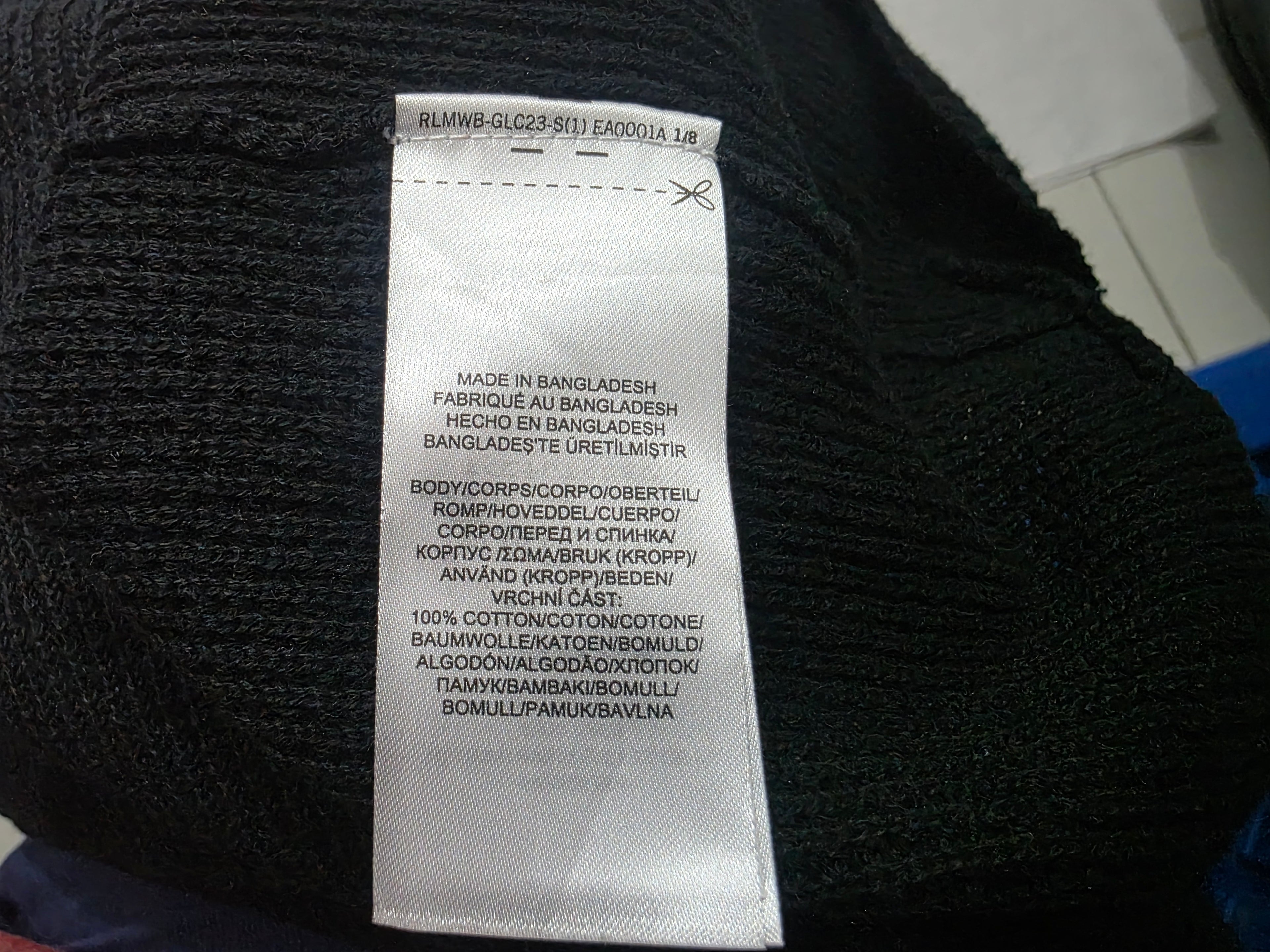 Sueter Con Gorro Ralph Lauren Negro Mujer Talla Grande
