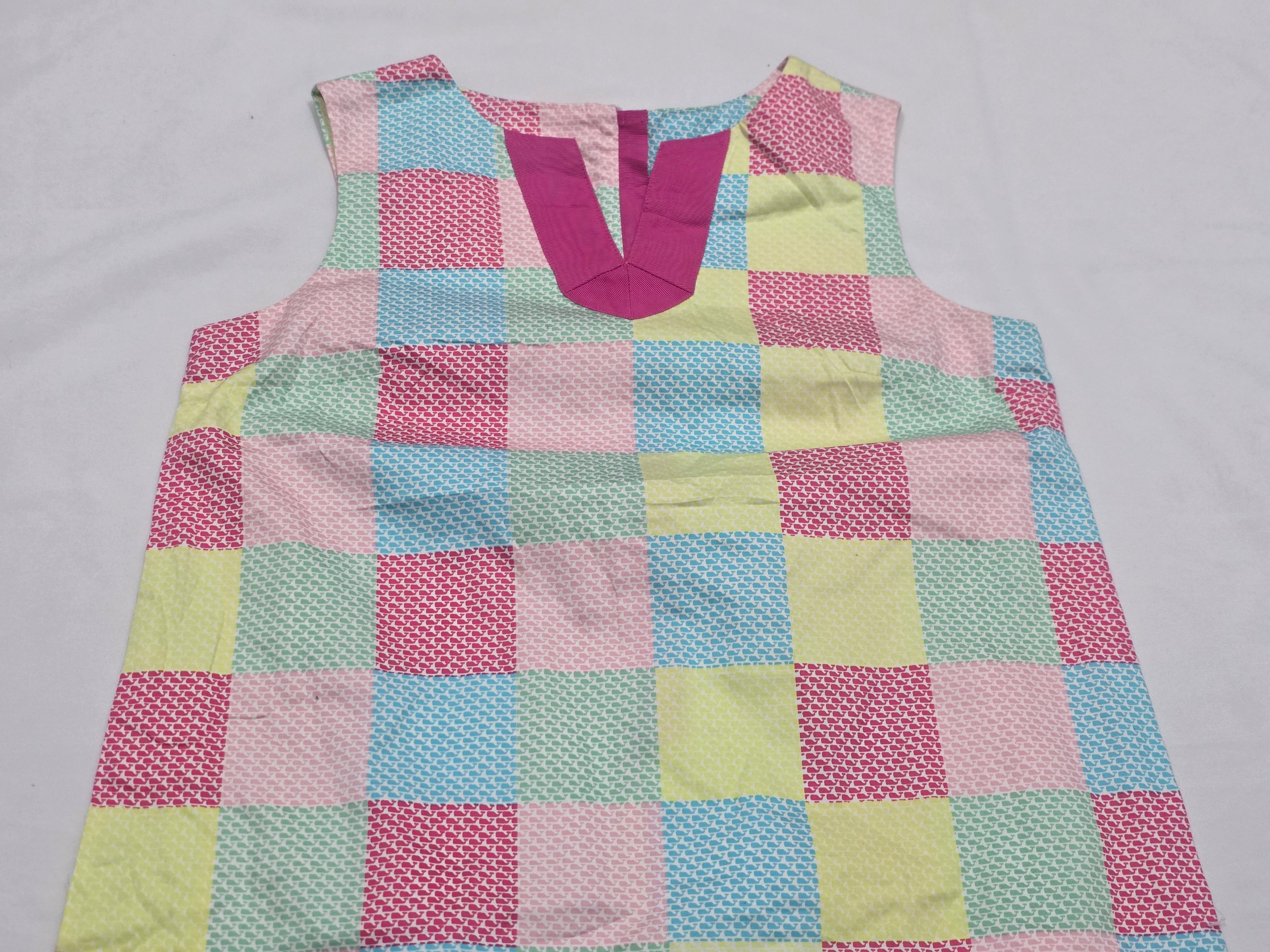 Vestido Vineyard Vines De Mujer Talla 14 Tricolor