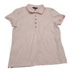 Playera Ralph Lauren Grande Mujer Rosa Claro Cuello Polo