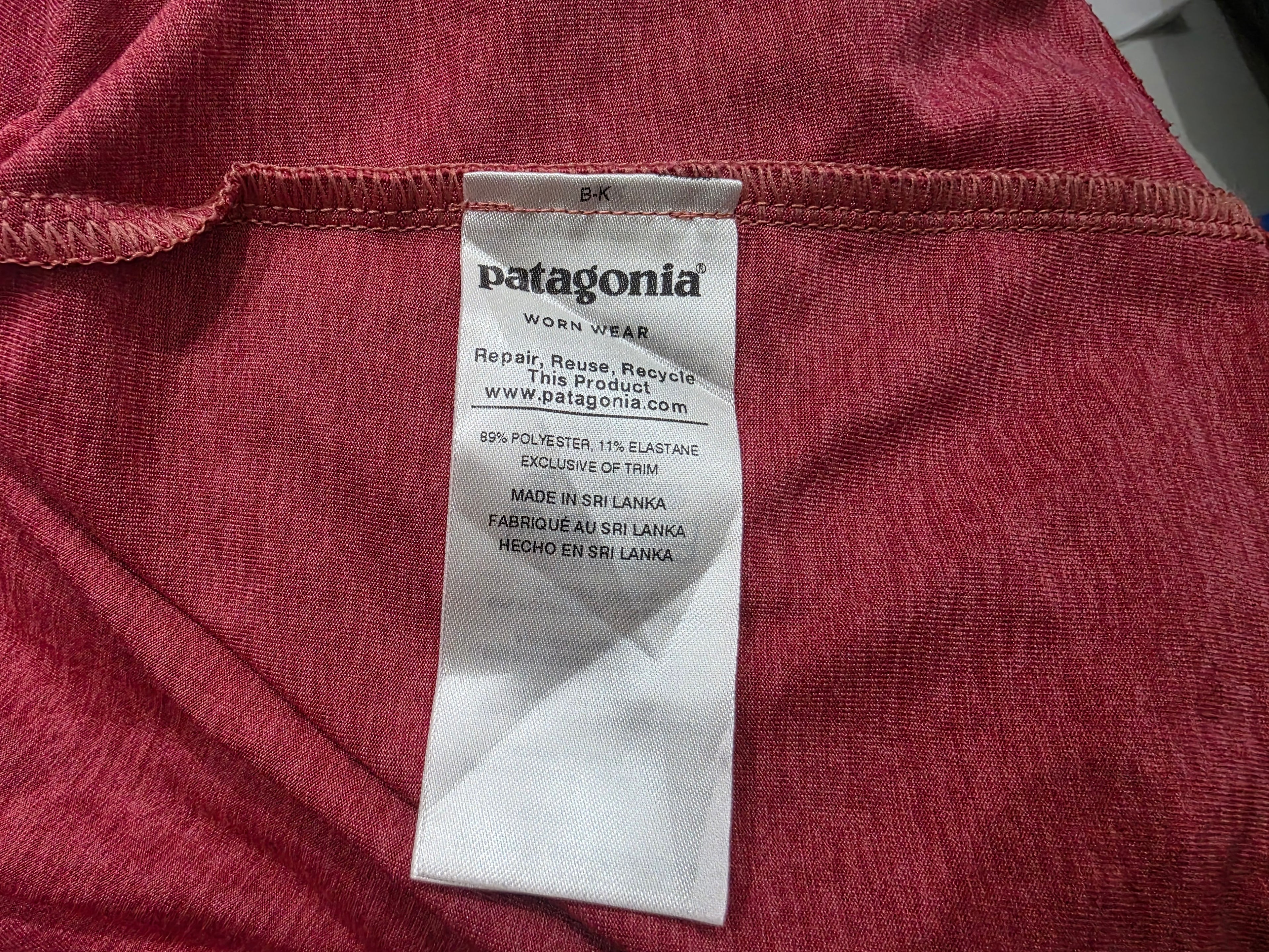 Vestido Patagonia De Mujer Talla Grande Coral Oscuro