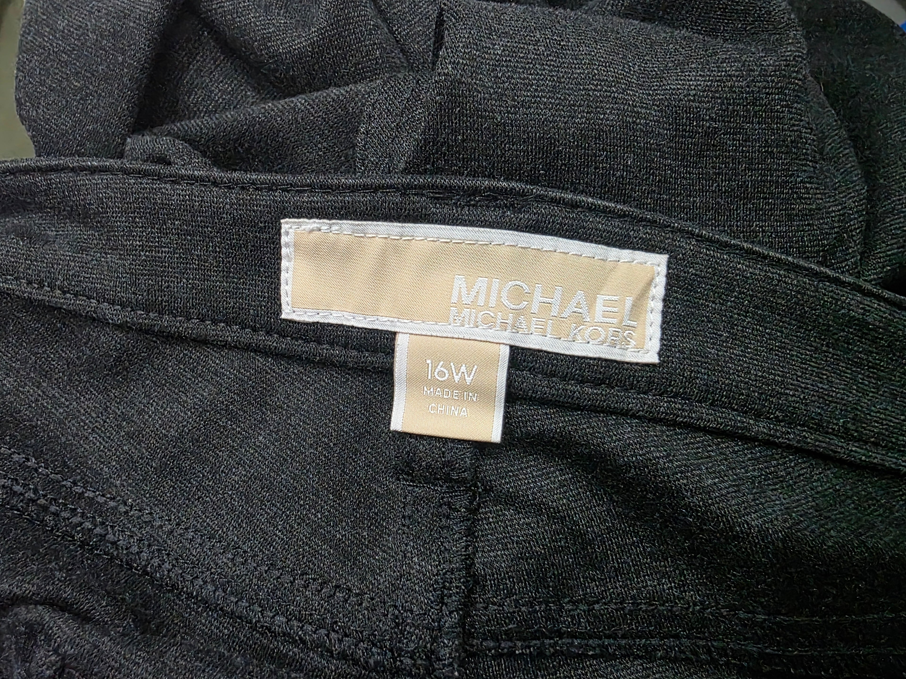 Pantalon Michael Kors De Mujer Talla 16w Color Gris