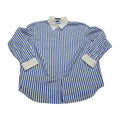 Camisa Ralph Lauren De Mujer Talla 2x Blanca Con Azul
