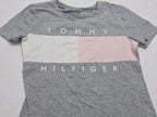 Playera Tommy Hilfiger De Mujer Extra Chica Gris