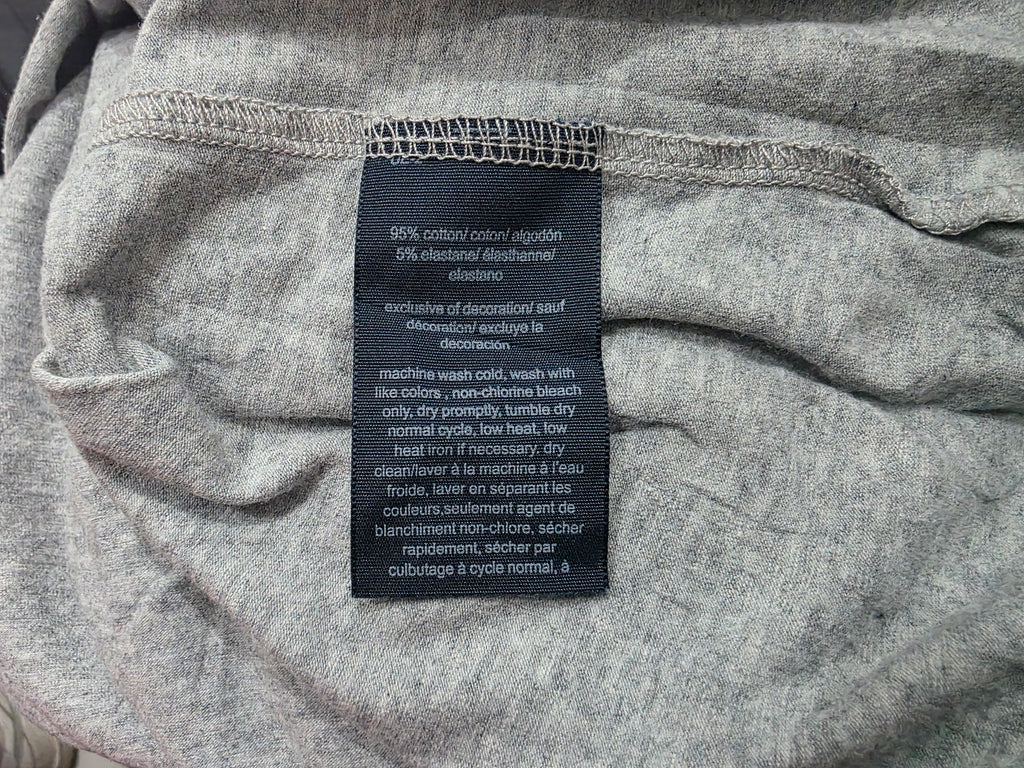 Playera Tommy Hilfiger De Mujer Extra Chica Gris