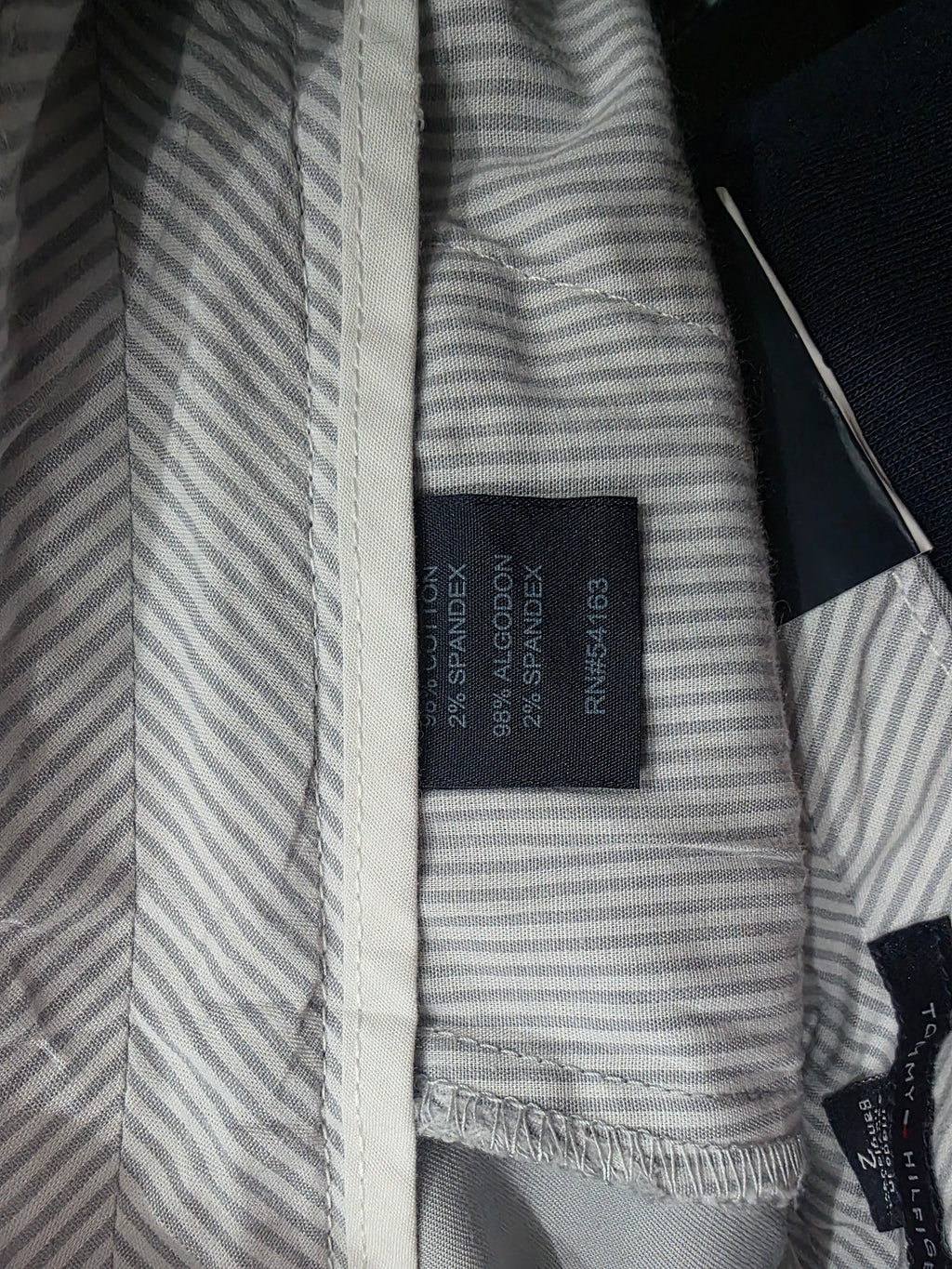 Short Tommy Hilfiger De Mujer Color Gris Talla 2