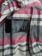 Camisa The North Face Rosa Con Beige Talla Chica A Cuadros