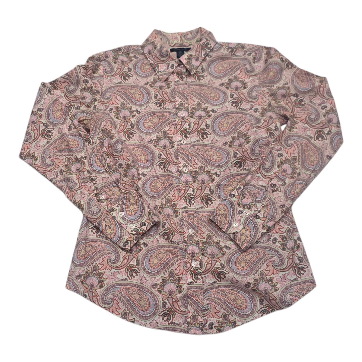 Camisa Tommy Hilfiger Talla Chica Color Rosa Figuras Mujer