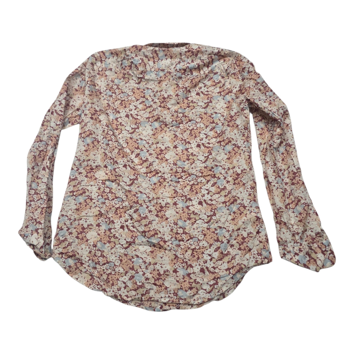 Camisa Ralph Lauren De Mujer Mediana Floreada Tricolor