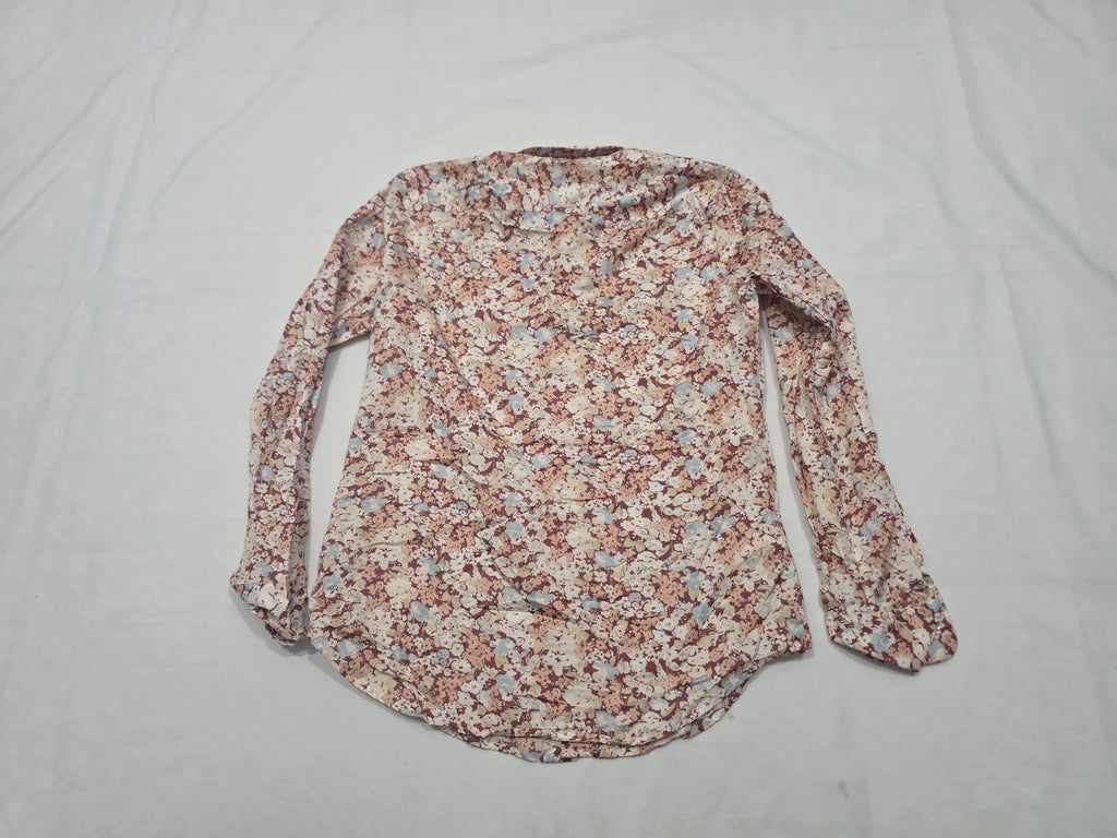 Camisa Ralph Lauren De Mujer Mediana Floreada Tricolor