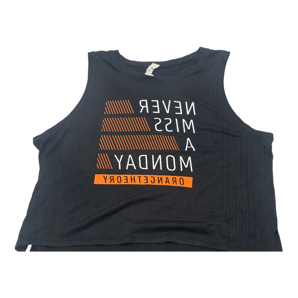Playera Lululemon De Mujer Talla 10 Sin Mangas Color Negro